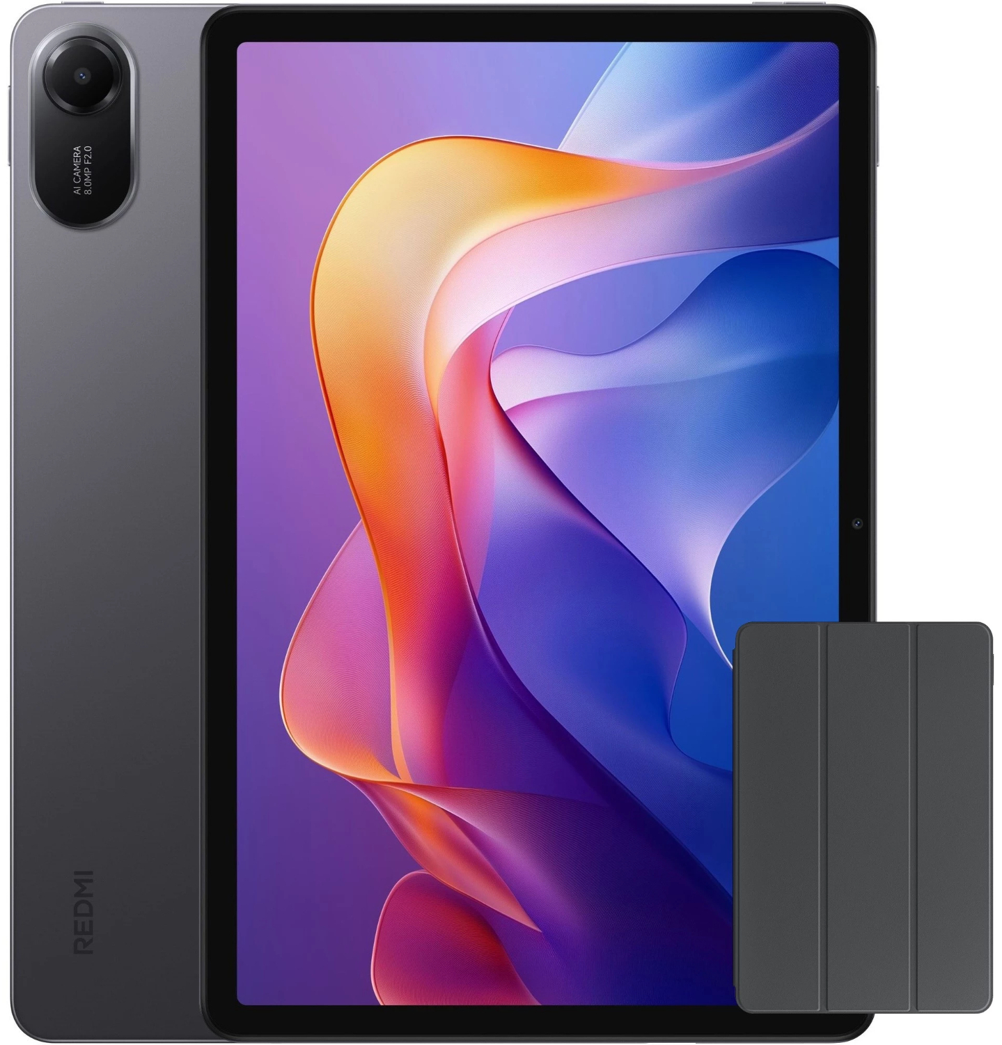 11" Планшет REDMI Pad 2 8/256 ГБ Wi-Fi (с чехлом в комплекте) серый